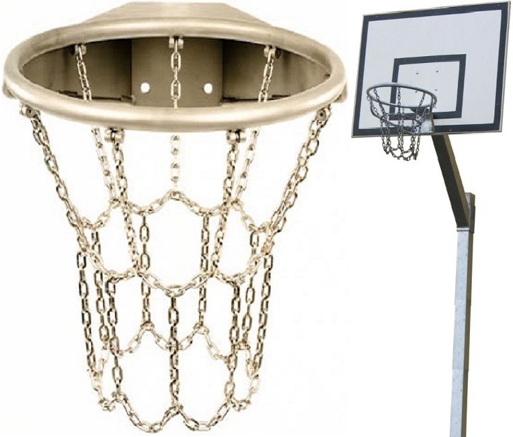 Basketballanlage mit Ständer 3,20 m verstellbar, Basketballkorb Netz  Edelstahl mit rechteckigem Zielbrett 1,8 x 1,0 m - Spiel- und Sportgeräte  für Kindergarten und Kommunen | Allstars-Shop